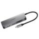 Концентратор USB Type-C Ugreen CM212 2xUSB 3.0 + HDMI + RJ45 1000M Ethernet + Cardreader, Gray (50852) 50852 фото 4