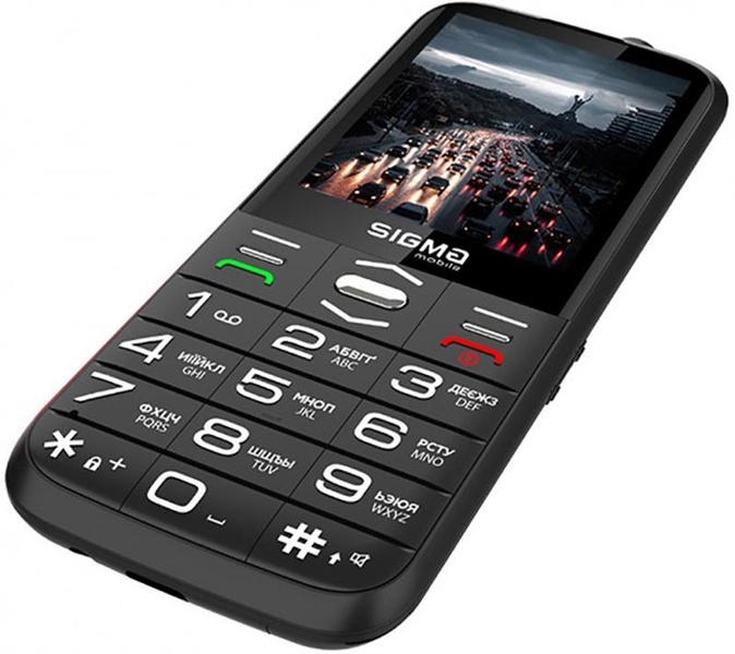Мобільний телефон Sigma mobile Comfort 50 Grace Dual Sim Black Comfort 50 Grace Black фото