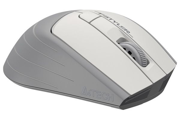 Мишка бездротова A4Tech FG30S Grey/White USB FG30S (Grey+White) фото