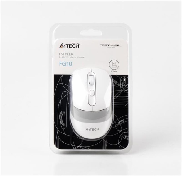 Мишка бездротова A4Tech FG10 White USB FG10 (White) фото