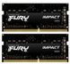 Модуль пам`ятi SO-DIMM 2x8GB/2666 DDR4 Kingston Fury Impact (KF426S15IBK2/16) KF426S15IBK2/16 фото 1