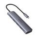 Концентратор USB Type-C Ugreen CM136 3xUSB 3.0 + HDMI, Gray (50209) 50209 фото 1