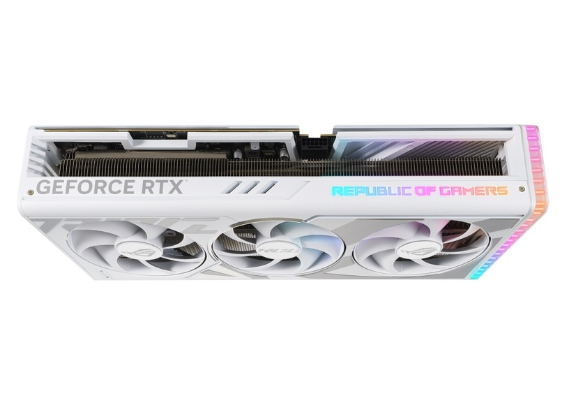 Відеокарта GF RTX 4080 16GB GDDR6X ROG Strix Gaming OC White Asus (ROG-STRIX-RTX4080-O16G-WHITE) ROG-STRIX-RTX4080-O16G-WHITE фото