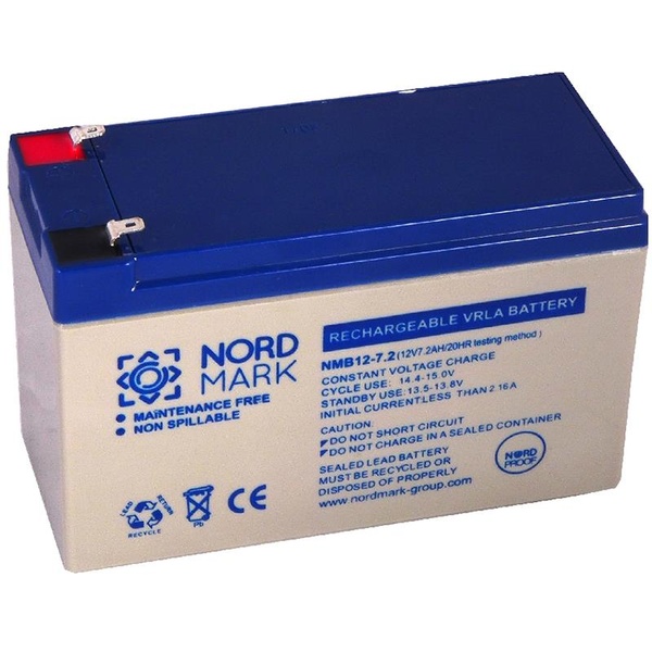 Акумуляторна батарея Nordmark NMB12-7 12V 7Ah (NV820894) AGM NV820894 фото