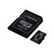 Карта пам`яті MicroSDXC 64GB UHS-I Class 10 Kingston Canvas Select Plus R100MB/s + SD-адаптер (SDCS2/64GB) SDCS2/64GB фото 2