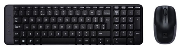 Комплект (клавіатура, мишка) бездротовий Logitech MK220 Black USB (920-003168) 920-003168 фото