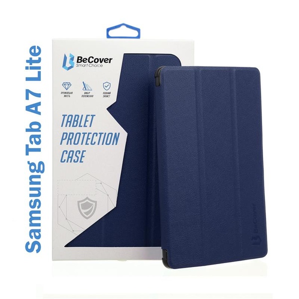 Чохол-книжка BeCover Smart для Samsung Galaxy Tab A7 Lite SM-T220/SM-T225 Deep Blue (706454) 706454 фото