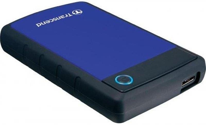 Накопичувач зовнiшнiй HDD 2.5" USB 4.0TB Transcend StoreJet 25H3 Navy Blue (TS4TSJ25H3B) TS4TSJ25H3B фото