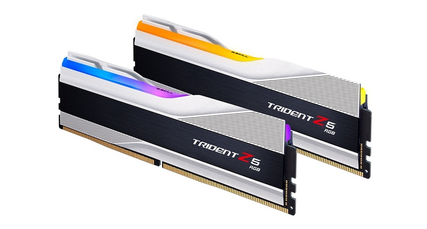 Модуль пам`ятi DDR5 2x16GB/6000 G.Skill Trident Z5 RGB Silver (F5-6000J3636F16GX2-TZ5RS) F5-6000J3636F16GX2-TZ5RS фото