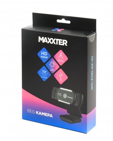 Веб-камера Maxxter WC-FHD-AF-01 WC-FHD-AF-01 фото