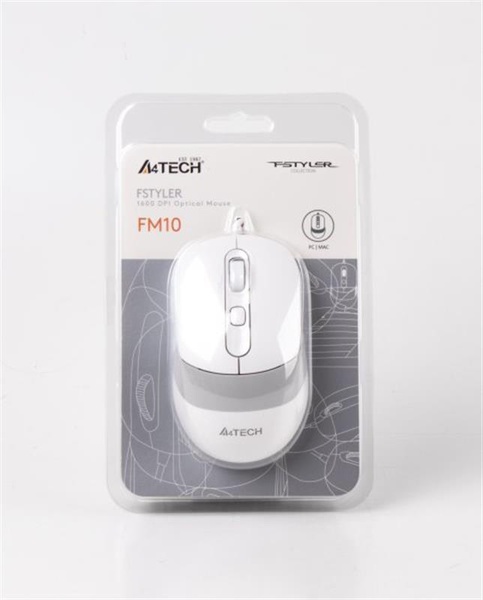Мишка A4Tech FM10 White USB FM10 (White) фото