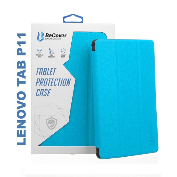 Чохол-книжка BeCover Smart Case для Lenovo Tab P11/Tab P11 Plus Blue (706093) 706093 фото