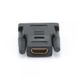 Адаптер Cablexpert DVI - HDMI (M/F), Black (A-HDMI-DVI-2) A-HDMI-DVI-2 фото 1