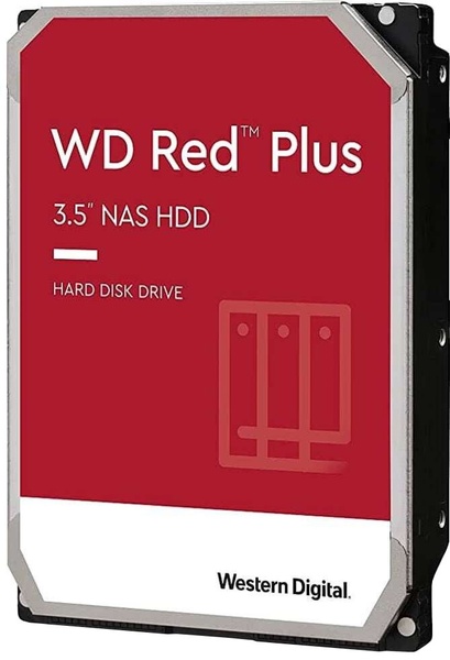 Накопичувач HDD SATA 6.0TB WD Red Plus 5400rpm 256MB (WD60EFPX) WD60EFPX фото