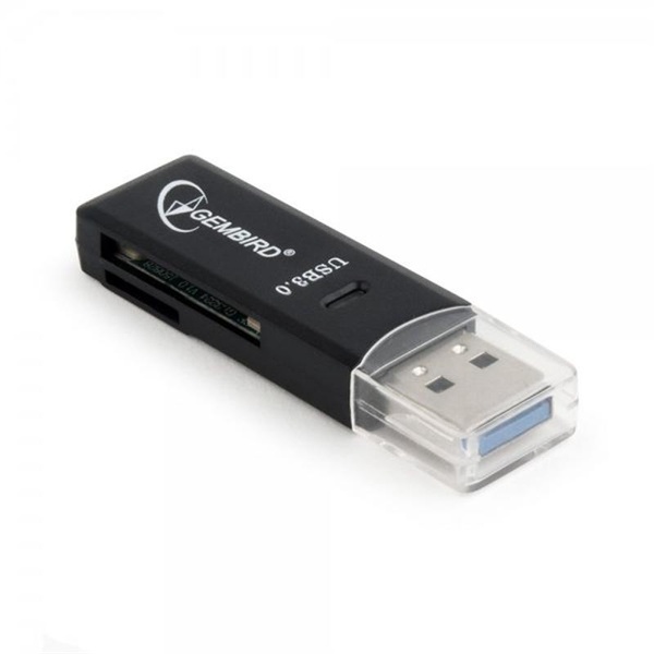 Картрідер Gembird USB3.0 UHB-CR3-01 Black UHB-CR3-01 фото