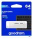 Флеш-накопитель USB 64GB GOODRAM UME2 White (UME2-0640W0R11) UME2-0640W0R11 фото 5