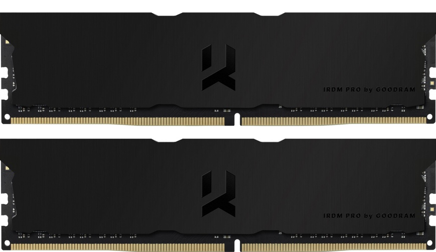 Модуль пам`яті DDR4 2x8GB/3600 Goodram Iridium Pro Deep Black (IRP-K3600D4V64L18S/16GDC) IRP-K3600D4V64L18S/16GDC фото