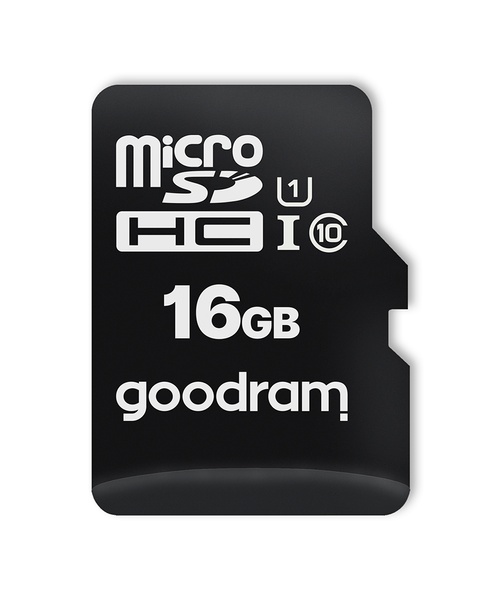 Карта пам`ятi MicroSDHC 16GB UHS-I Class 10 GOODRAM + SD-adapter + OTG Card reader (M1A4-0160R12) M1A4-0160R12 фото