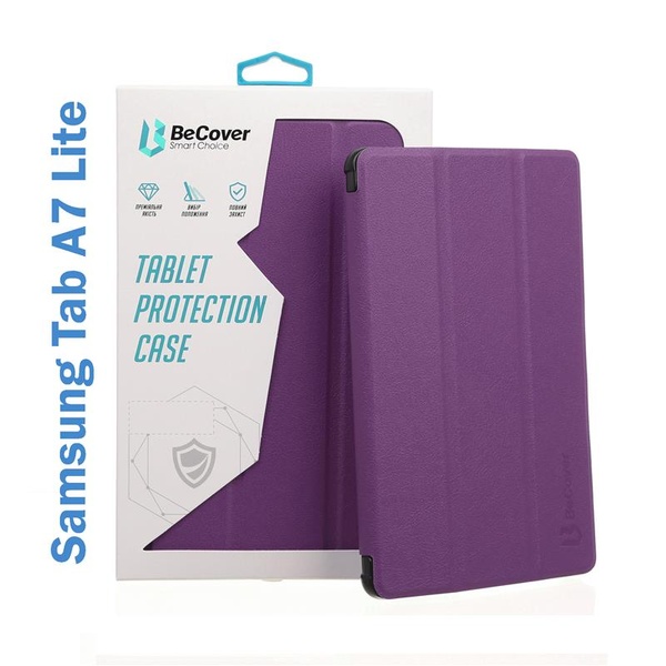 Чохол-книжка BeCover Smart для Samsung Galaxy Tab A7 Lite SM-T220/SM-T225 Purple (706455) 706455 фото