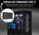 Інтелектуальний контролер RGB-підсвічування та швидкості обертання вентилятора Corsair Icue Commander Core XT (CL-9011112-WW) CL-9011112-WW фото 2