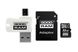 Карта пам`ятi MicroSDHC 32GB UHS-I Class 10 GOODRAM + SD-adapter + OTG Card reader (M1A4-0320R12) M1A4-0320R12 фото 1