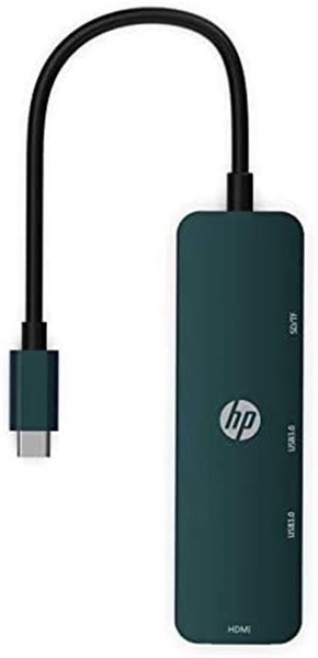 Концентратор HP USB3.0 Type-C - USB/HDMI/SD/TF (DHC-CT203) Black DHC-CT203 фото