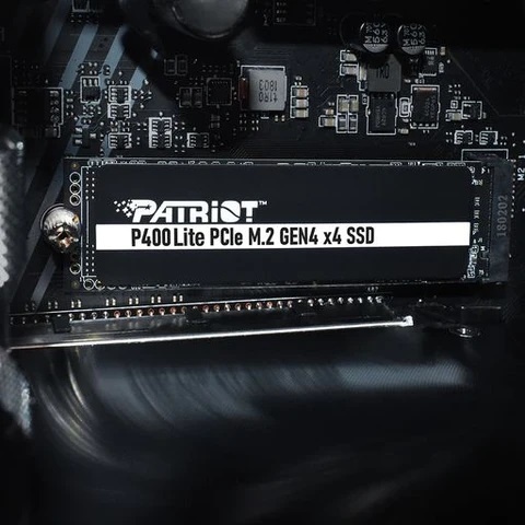 Накопичувач SSD 1TB Patriot P400 Lite M.2 2280 PCIe NVMe 4.0 x4 TLC (P400LP1KGM28H) P400LP1KGM28H фото