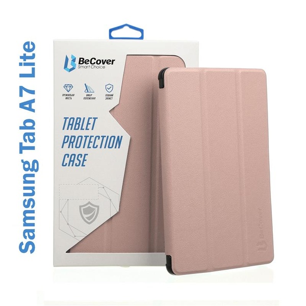 Чохол-книжка BeCover Smart для Samsung Galaxy Tab A7 Lite SM-T220/SM-T225 Rose Gold (706460) 706460 фото