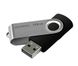 Флеш-накопичувач USB 128GB GOODRAM UTS2 (Twister) Black (UTS2-1280K0R11) UTS2-1280K0R11 фото 1