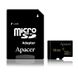 Карта пам`ятi MicroSDHC 16GB UHS-I Class 10 Apacer + SD adapter (AP16GMCSH10U1-R) AP16GMCSH10U1-R фото 1