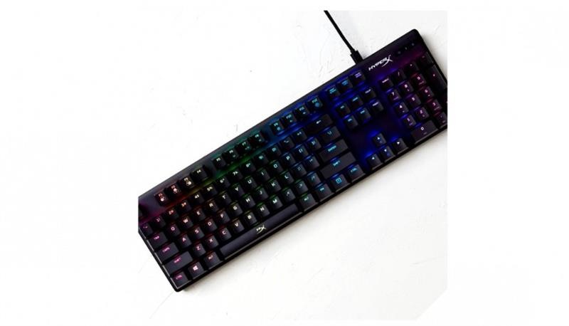 Клавіатура HyperX Alloy Origins Red RGB PBT ENG/RU Black (639N3AA) USB 639N3AA фото