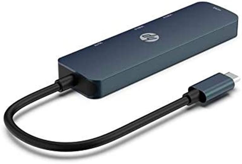 Концентратор HP USB3.0 Type-C - USB/HDMI/SD/TF (DHC-CT203) Black DHC-CT203 фото
