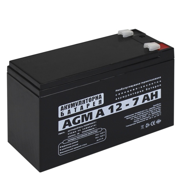 Акумуляторна батарея LogicPower A 12V 7AH (3058) AGM LP3058 фото