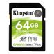 Карта пам`яті SDXC 64GB UHS-I Class 10 Kingston Canvas Select Plus R100MB/s (SDS2/64GB) SDS2/64GB фото 1