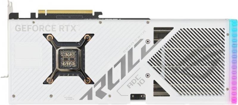 Відеокарта GF RTX 4080 16GB GDDR6X ROG Strix Gaming White Asus (ROG-STRIX-RTX4080-16G-WHITE) ROG-STRIX-RTX4080-16G-WHITE фото
