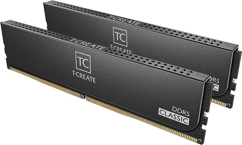 Модуль пам`ятi DDR5 2x32GB/5600 Team T-Create Classic 10L Black (CTCCD564G5600HC46DC01) CTCCD564G5600HC46DC01 фото