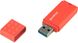 Флеш-накопичувач USB3.0 32GB GOODRAM UME3 Orange (UME3-0320O0R11) UME3-0320O0R11 фото 1