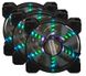 Набір Frime RGB-вентиляторів + Fun hub + ДУ Frime Iris Flicker KIT (IRISFLICKERKIT) IRISFLICKERKIT фото 4