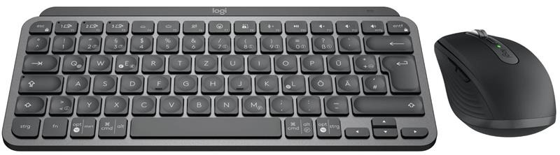 Комплект (клавіатура, миша) бездротовий Logitech MX Keys Mini Combo for Business Graphite US (920-011061) 920-011061 фото