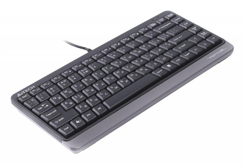 Клавіатура A4Tech Fstyler FKS11 Grey FKS11 USB (Grey) фото