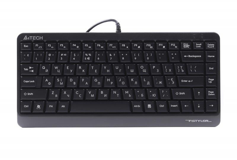 Клавіатура A4Tech Fstyler FKS11 Grey FKS11 USB (Grey) фото