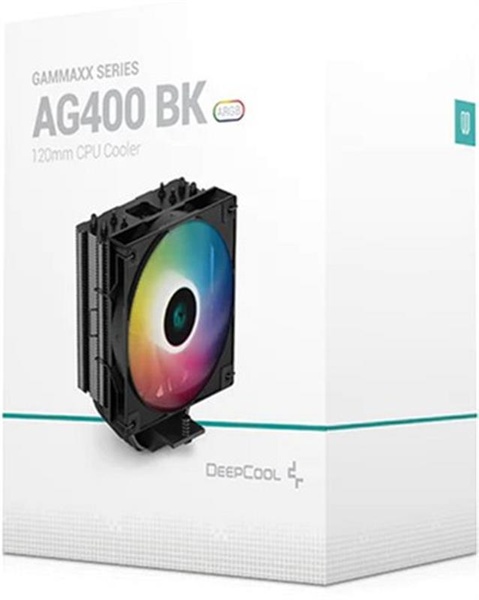 Кулер процесорний DeepCool AG400 BK ARGB (R-AG400-BKANMC-G-2) R-AG400-BKANMC-G-2 фото