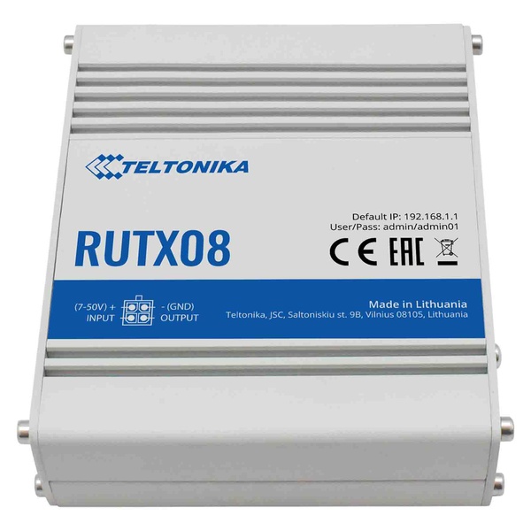 Маршрутизатор Teltonika RUTX08 (RUTX08000000) RUTX08000000 фото
