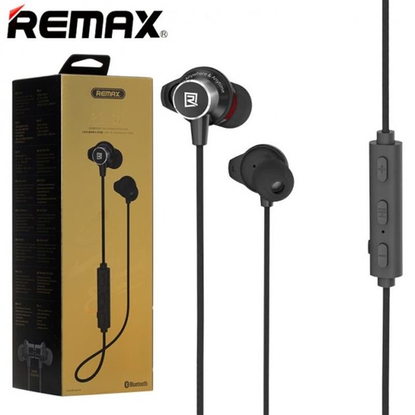Bluetooth-гарнітура Remax RB-S7 Black (6954851270133) 6954851270133 фото