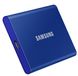 Накопичувач зовнішній SSD 2.5" USB 500GB Samsung T7 Indigo Blue (MU-PC500H/WW) MU-PC500H/WW фото 4