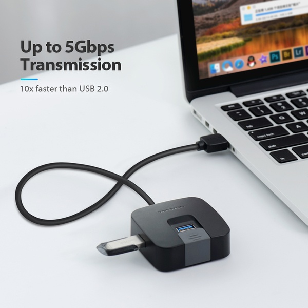 Концентратор Vention 4-Port USB 3.0, 0.5 m (CHBBD) CHBBD фото