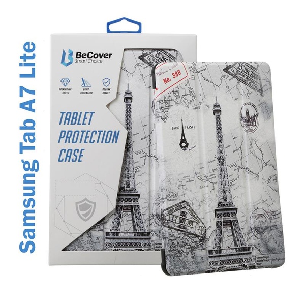 Чохол-книжка BeCover Smart для Samsung Galaxy Tab A7 Lite SM-T220/SM-T225 Paris (706467) 706467 фото