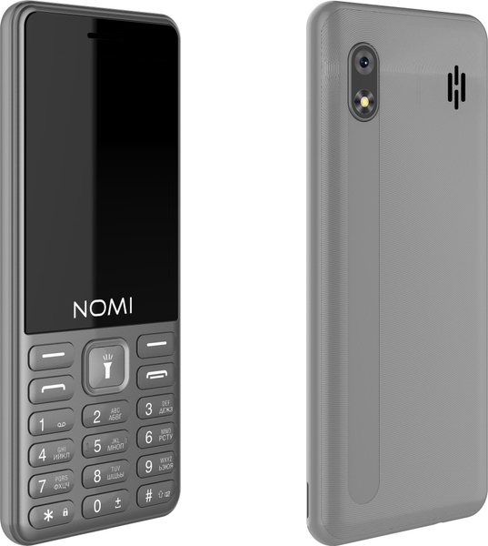 Мобiльний телефон Nomi i2840 Dual Sim Grey i2840 Grey фото