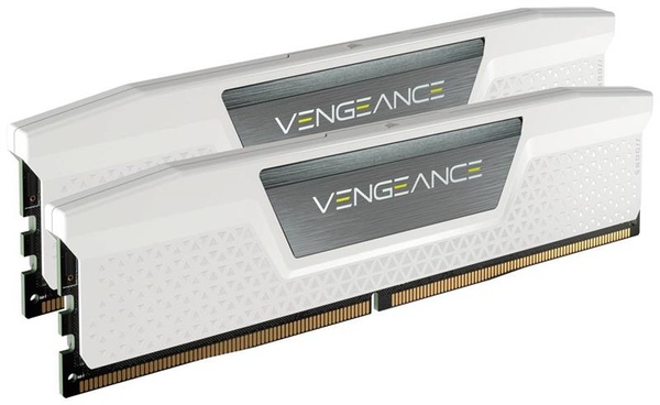 Модуль пам`ятi DDR5 2x16GB/5200 Corsair Vengeance White (CMK32GX5M2B5200C40W) CMK32GX5M2B5200C40W фото