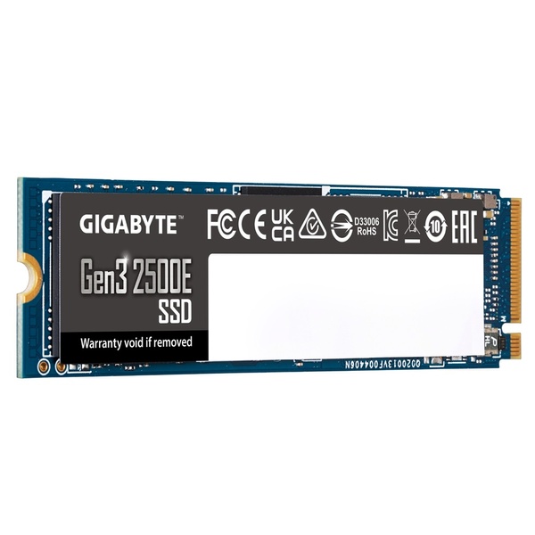 Накопичувач SSD 500GB Gigabyte Gen3 2500E M.2 PCIe NVMe 3.0 x4 3D TLC (G325E500G) G325E500G фото